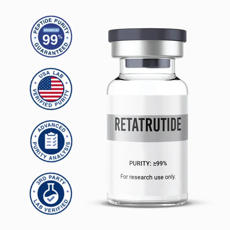 Retatrutide research product vial