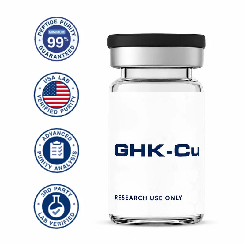 GHK-Cu research product vial